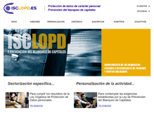 Tablet Screenshot of isclopd.es